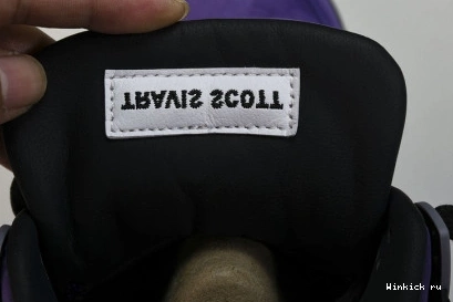 Travis Retro x Jordan Purple Air 4 Scott 0913